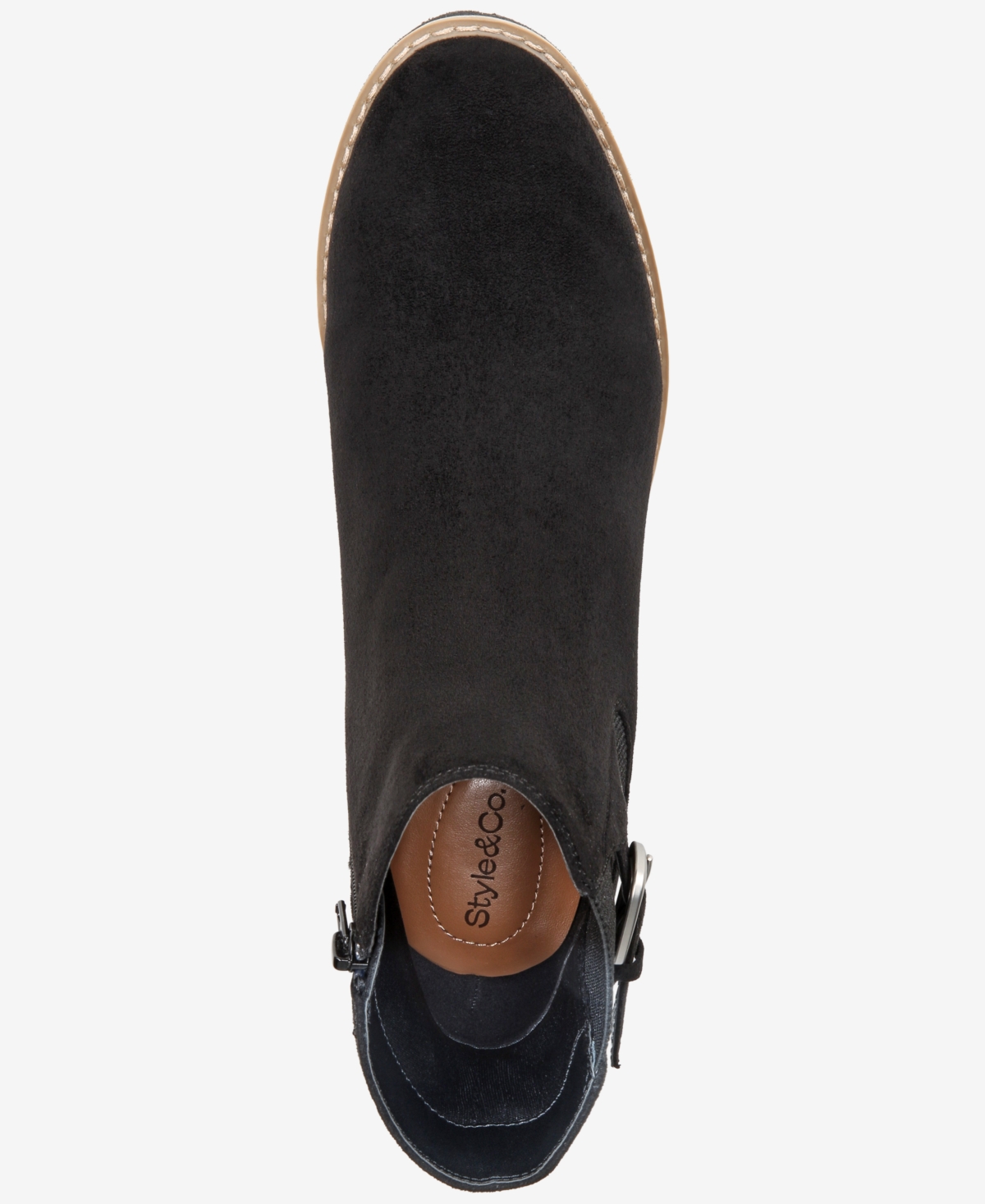 Style & Co Women's Vaill Lug Wedge Booties, Macy's Exclusive