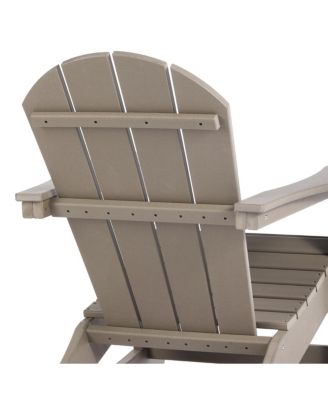 Outdoor Patio Porch Rocking Adirondack Chair (Set of 2)