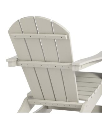 Outdoor Patio Porch Rocking Adirondack Chair (Set of 2)