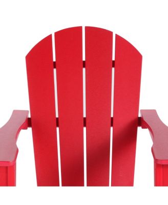 Outdoor Patio Porch Rocking Adirondack Chair (Set of 2)