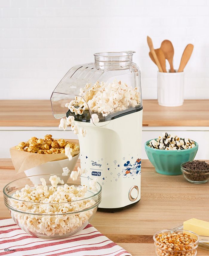 Dash Disney | Dash Mickey & Minnie Fresh Pop Popcorn Maker  - Ivory/Cream - No Size ‼️has stains and could be missing pieces ‼️