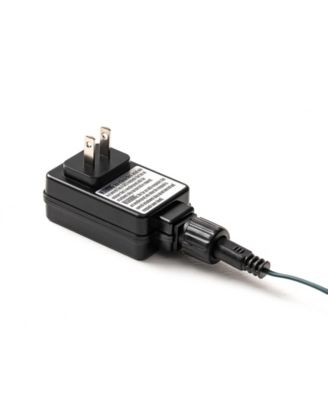 7" Lighted Inflatable Santa with Lamp Post Sign D&eacute;cor