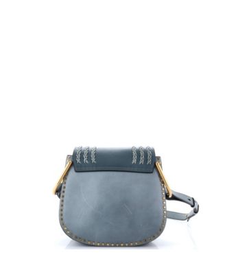 Small Hudson Handbag Whipstitch Leather