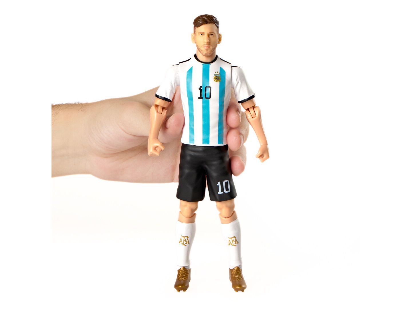 Детская фигурка Banbo Toys Sockers Lionel Messi Argentina Articulated 8" Action Figure, 14+ — фото 7