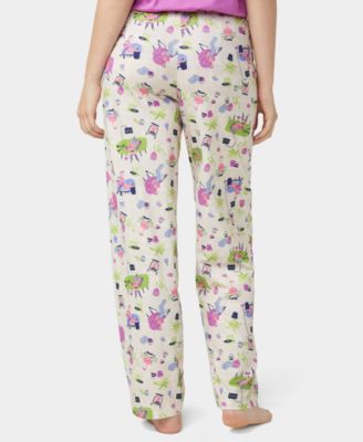 Women's Lounging Flamingos Long Pajama Pants