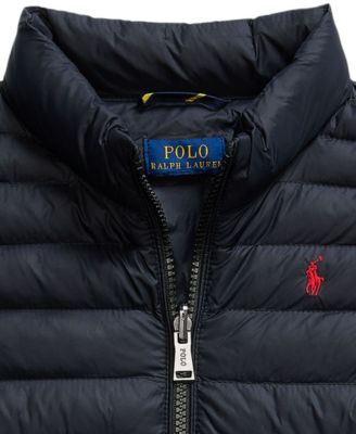 Toddler and Little Boys P-Layer 2 Packable Quilted Vest