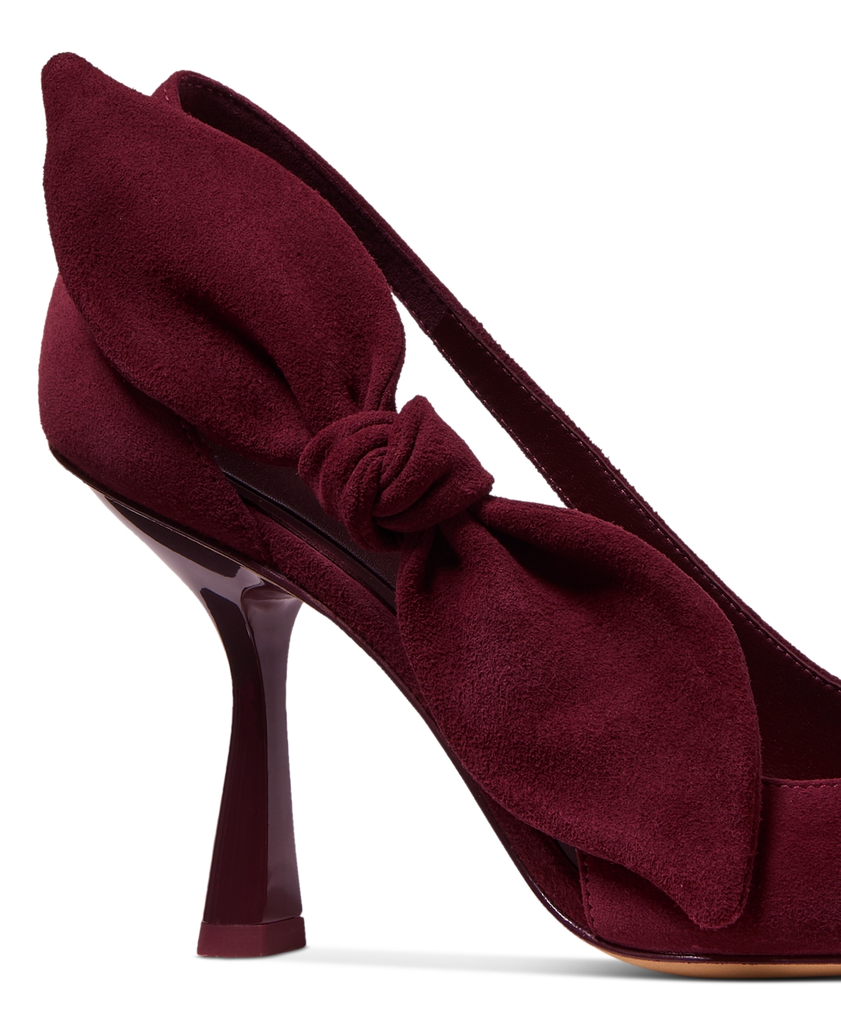 Kate Spade New York Bunnie Pointed Toe Pump In Burgundy
