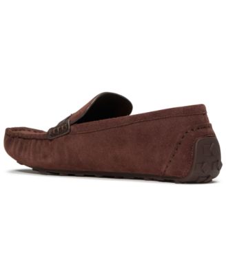 Women's Flower Stud Round Toe Moccasin Loafers