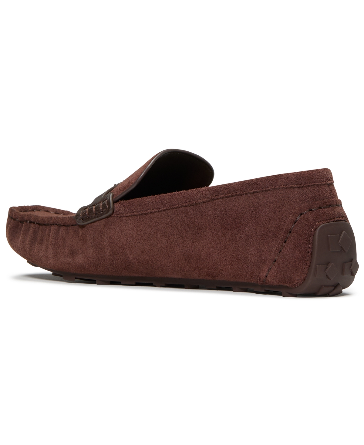 Kate Spade Women's Flower Stud Round Toe Moccasin Loafers In Brown