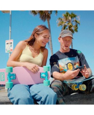 Cal7 Bomb Series 22 x 7.5 inch Mini Cruiser Skateboard - Bumblebee