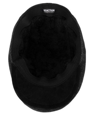 Men's Lined Herringbone Flat Cap