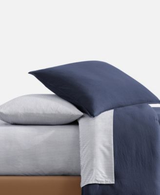 Solid Microfiber 5-Pc. Comforter Set, Twin/Twin XL