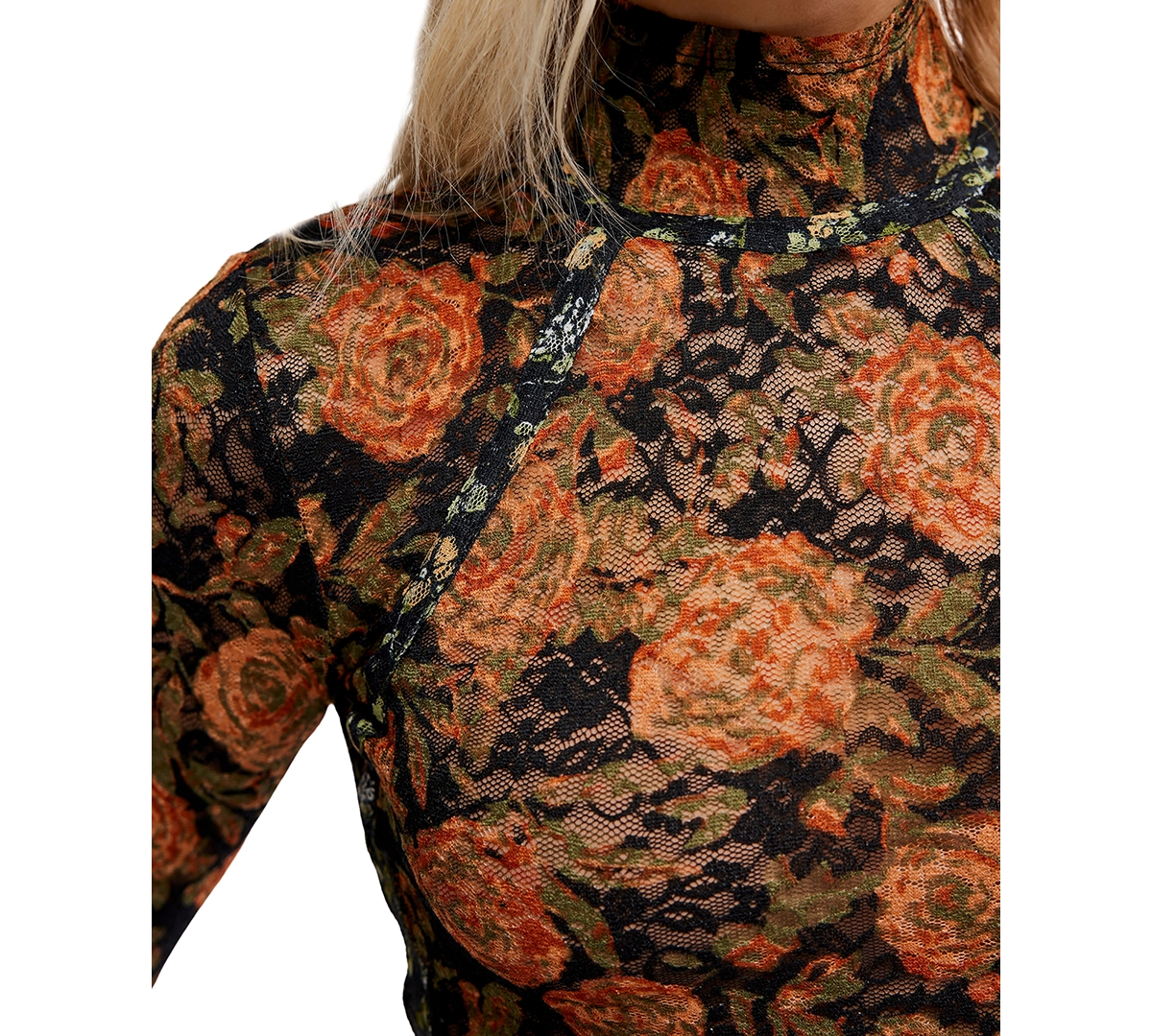 Free People Women's Lyric Long-Sleeve Top