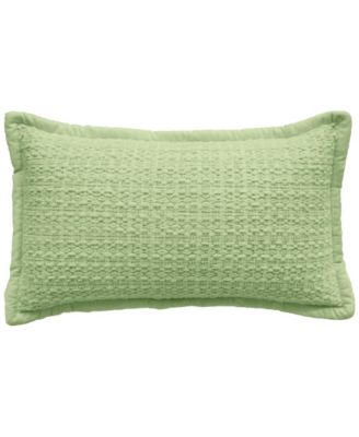 Honeycomb Handwoven Decorative Pillow, 14" x 24"