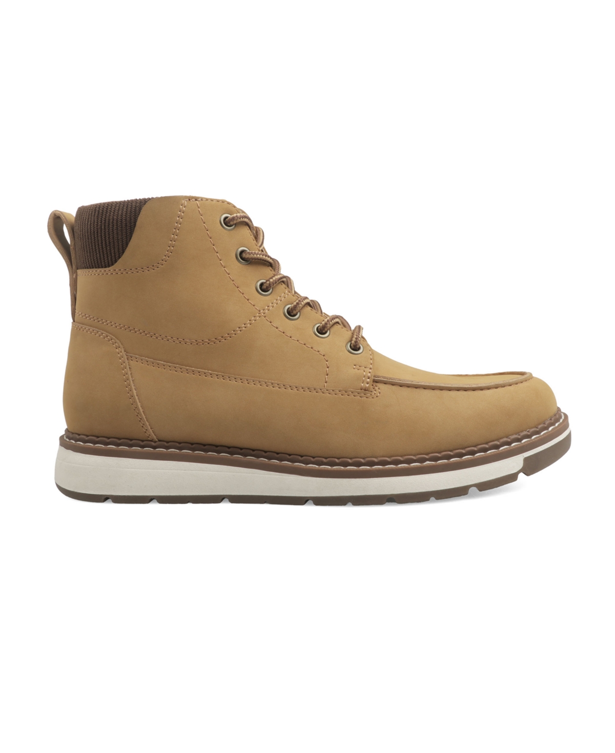 Club Room Men's Felixx Lace Up Boots, Macy's Exclusive In Brown