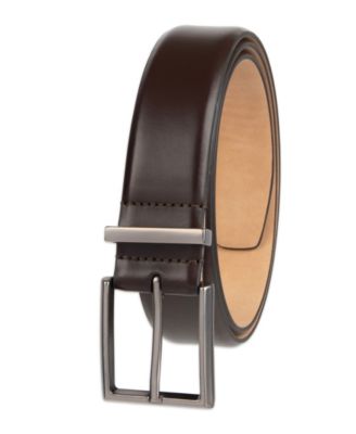 Men's Square Shaped Buckle Dress Belt, Macy's Exclusive