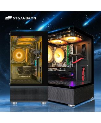 Gaming PC Desktop - Intel Core i5 , Radeon RX 590 8GB, 16GB RAM, 1TB SSD, 600M WiFi, Bluetooth 5.0, RGB BT Sound Bar, Windows 10 Home