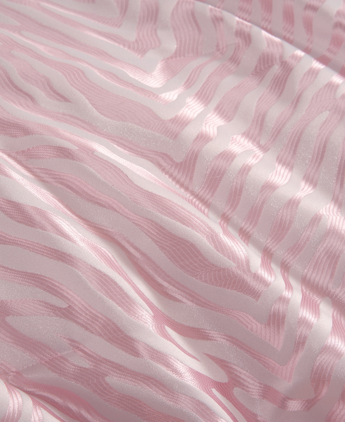 Juicy Couture Sparkle Zebra Jacquard 2-pc. Comforter Set, Twin/twin Xl In Pink