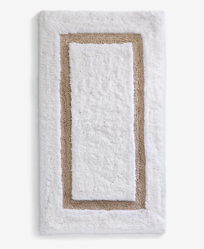 Hotel Collection Linea Cotton Bath Rug 20 X 34