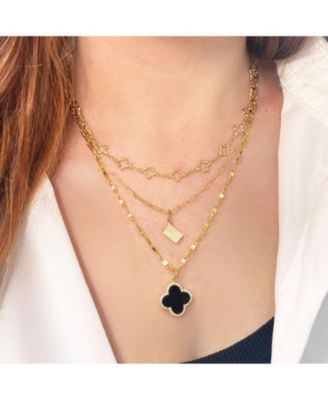 Mini Gold USA Flag Charm 14K Gold