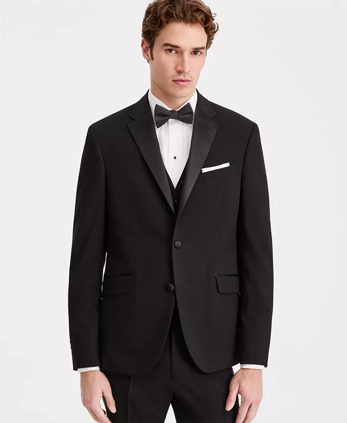 Men's Slim-Fit Techni-Cole Tuxedo Jacket