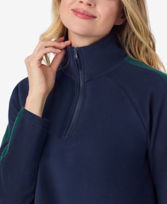 x Jennifer Lake Fleecewear with Stretch Half-Zip Pullover&nbsp;