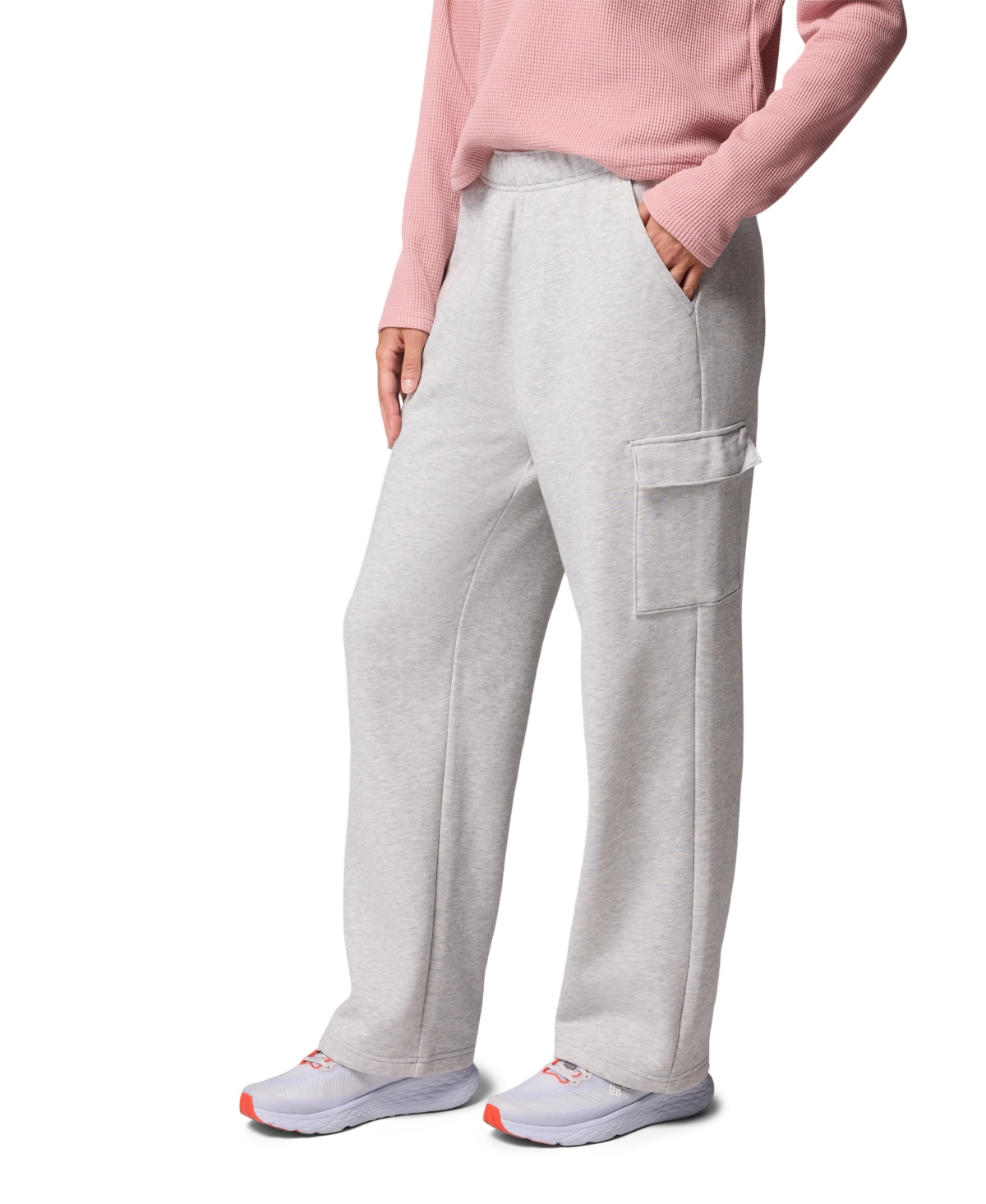 Columbia Women's Aldermore Relaxed Fit Cargo Pants In Gray