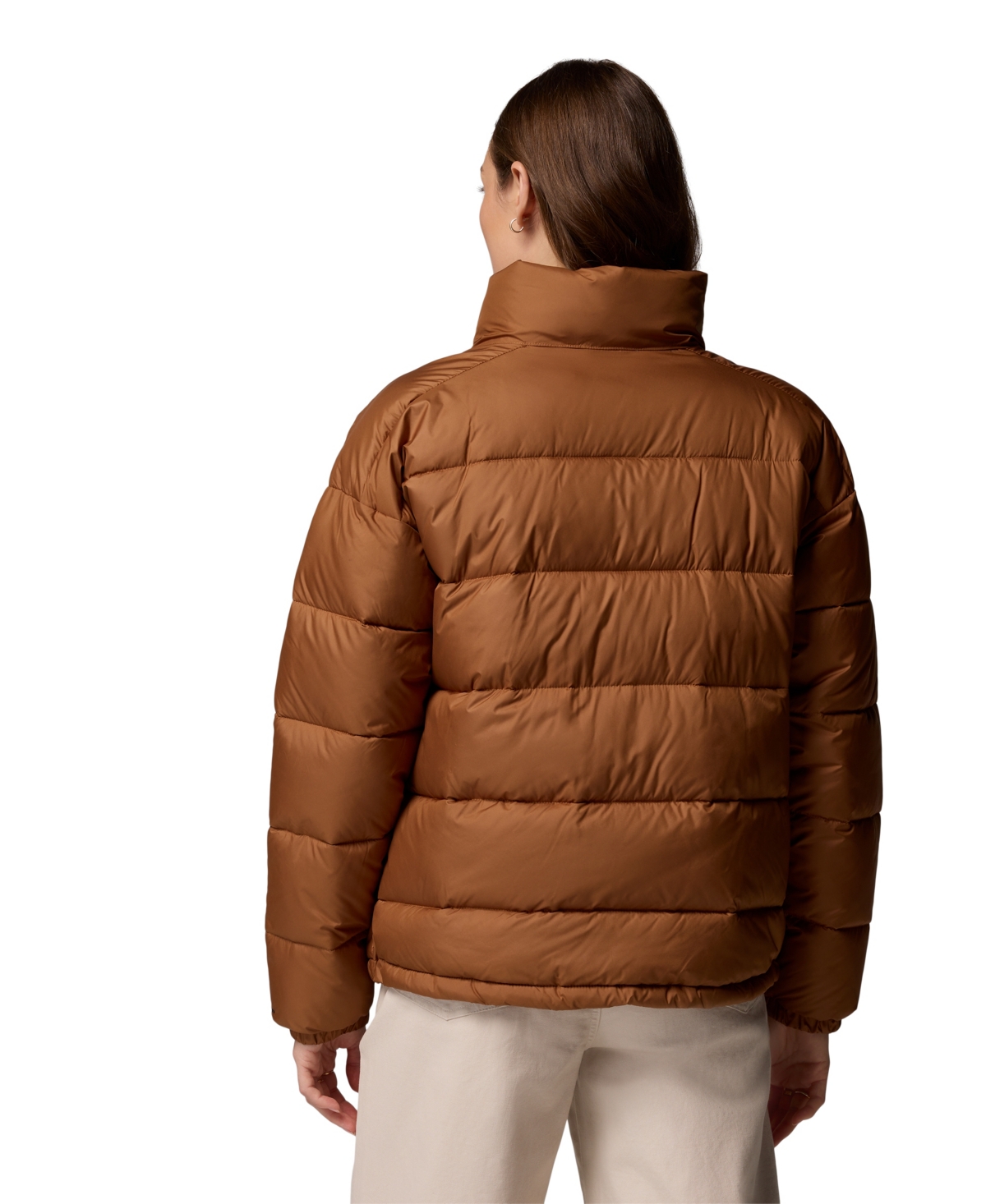 Columbia Women's Pike Lake High Neck Collared Puffer Jacket