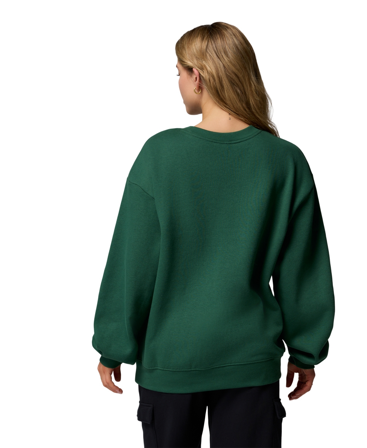 Columbia Women's Aldermore Crewneck Long-sleeve Sweatshirt In Green