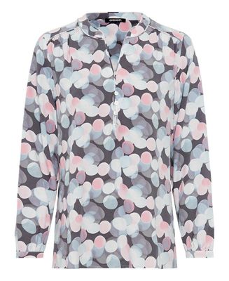 Women's Digital Dot Tunic Blouse