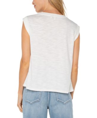 Petite Sleeveless Knit Top
