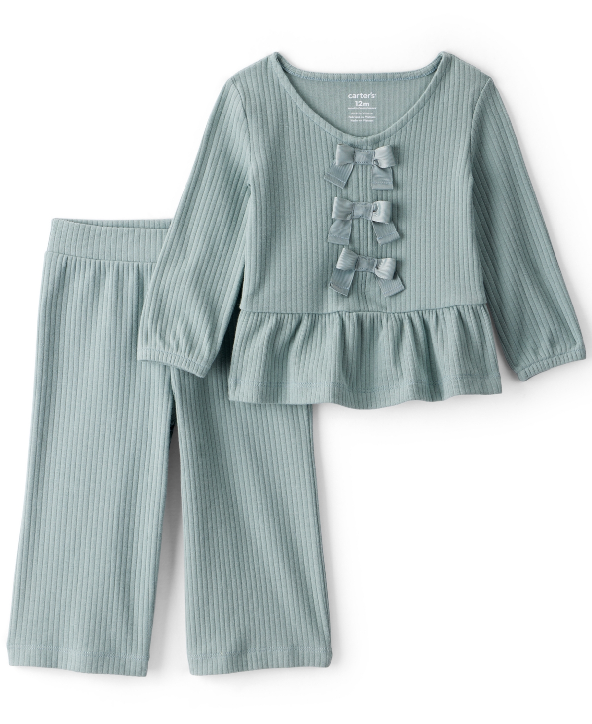 Carter's Baby Girls 2-Pieee Top and Pants Set