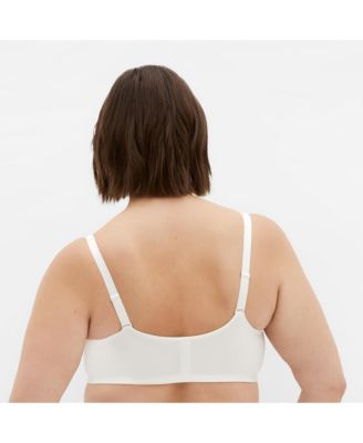 Women's Smooth & Chic Front Close Cotton Push Up Bra