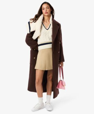 Women's Relaxed Fit Tailored Trench Coat