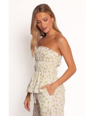 Ruthie Strapless Top - Ditsy Floralal
