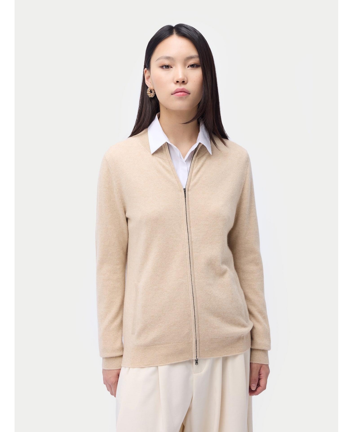 Gobi Cashmere Women's Full-Zip Cardigan