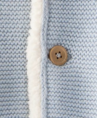 Baby Boys' or Baby Girls' Sherpa-Lined Cardigan