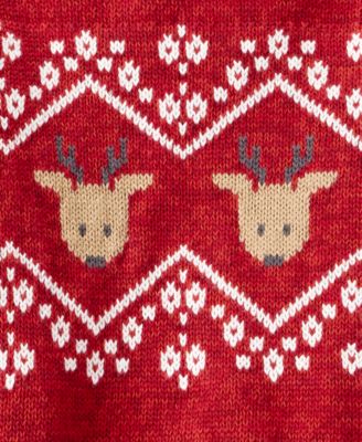 Baby Boys' Fair Isle Long Sleeves Sweater and Pants, 2-Piece Set