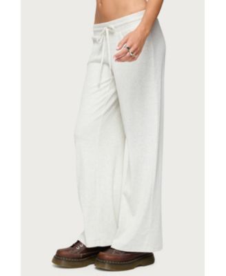 Women's Cicilia Straight Leg Ribbed Pants