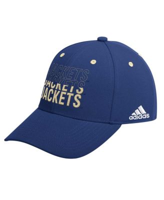 adidas - Men's Navy Georgia Tech Yellow Jackets Seasonal Half Font Adjustable Hat