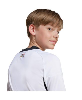 Big Boys and Girls adidas White D.C. United 2025 Third Replica Jersey