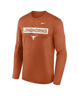 Men's Texas Orange Texas Longhorns Primetime Campus 2-Hit Legend Long Sleeve T-Shirt