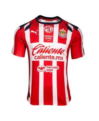 Men's Red Chivas 2025/26 Home Replica Jersey