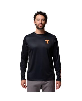 Columbia - Men's Black Tennessee Volunteers PHG Terminal Shot 3-Hit Long Sleeve T-Shirt