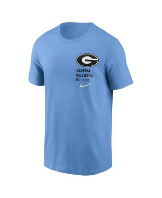 Men's Valor Blue Georgia Bulldogs Record Shattered 2-Hit T-Shirt