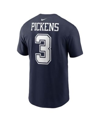 Nike Men's George Pickens Navy Name Number T-Shirt