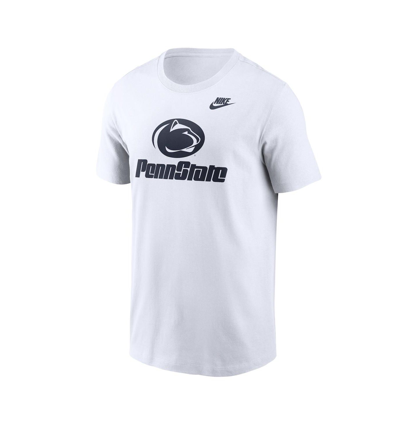 Мужская футболка Nike White Penn State Nittany Lions Unyielding Spirit Vault — фото 2
