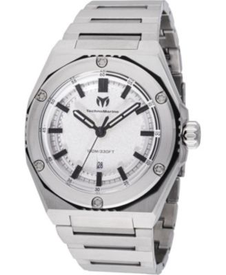 Men's TM-416060 CORAL Quartz Silver Dial Watch