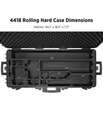 Rolling Hard Case for FJ400 Strobes