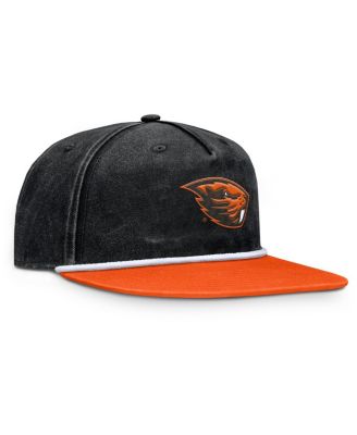 Men's Black Oregon State Beavers Forge Rope Adjustable Hat